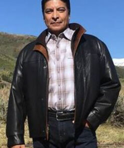 Thomas Rainwater Leather Jacket Yellowstone