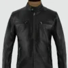 Avengers Endgame: Chris Evans Black Leather Jacket
