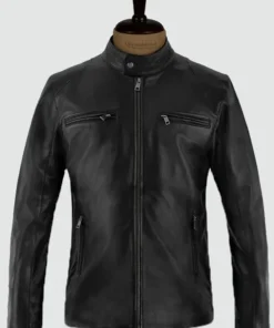 Avengers Endgame: Chris Evans Black Leather Jacket