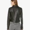 Womens Biker Leather Jacket