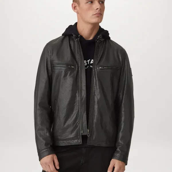 Men’s Racing Leather Jacket