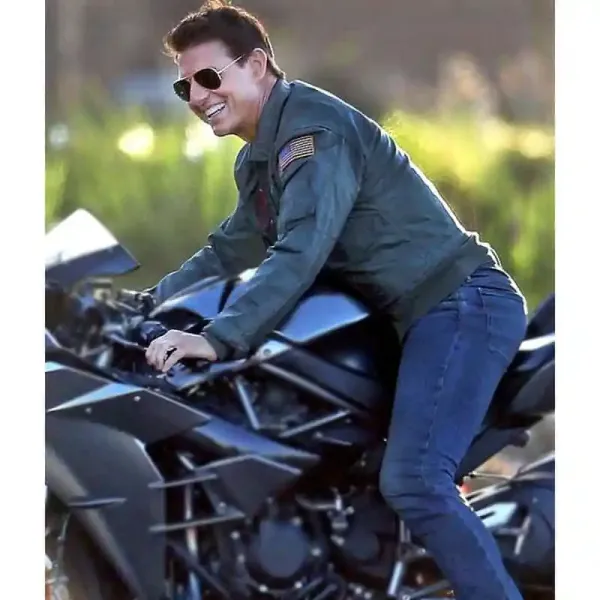 Top Gun: Maverick Tom Cruise Leather Jacket